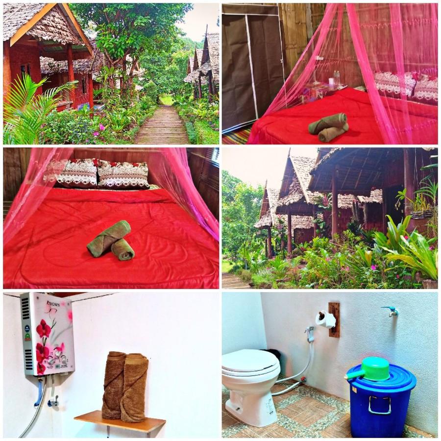 ลุงนะ โฮมสเตย์ ปางอุ๋ง แม่ฮ่องสอน Ban Huai Makhuea Som Exterior photo